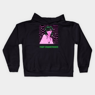 fight endometriosis Kids Hoodie